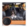 URPOWER Fundas de asiento para perro mejoradas con ventana_4