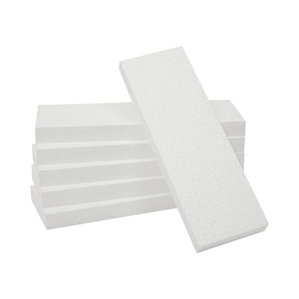 Paquete de 6 hojas de espuma blanca de 1 pulgada de_1