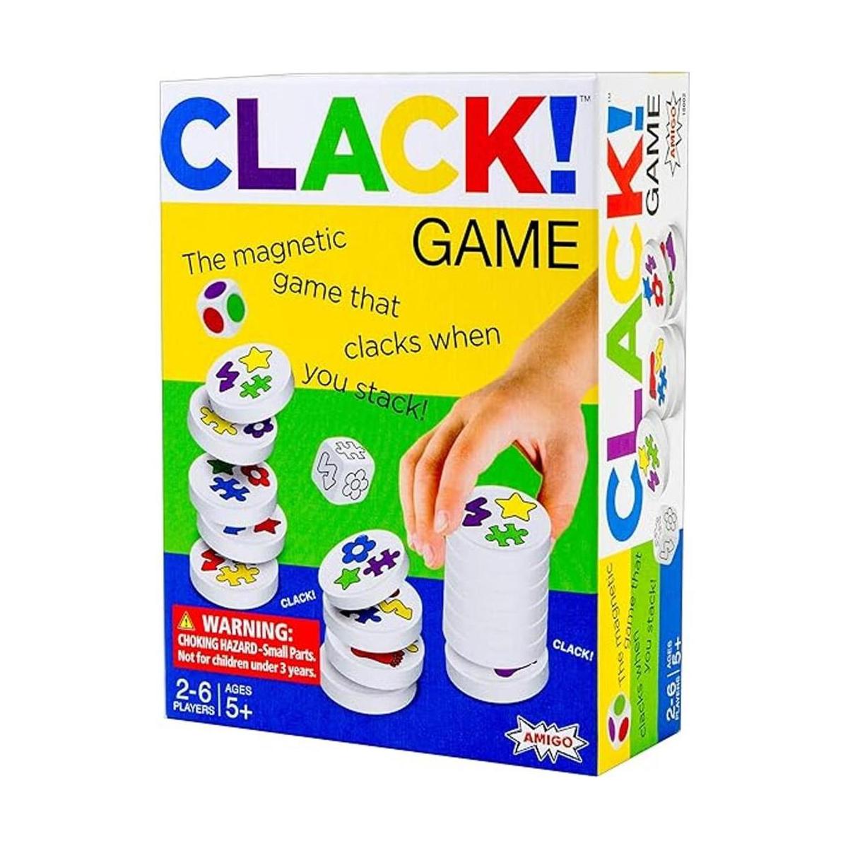AMIGO Juegos AMI18002 CLACK Juego de apilamiento
