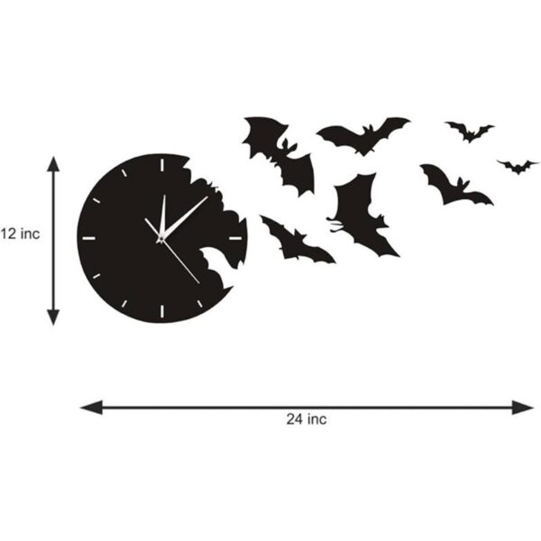 The Geeky Days Reloj de murciélago de The Escape Clock con