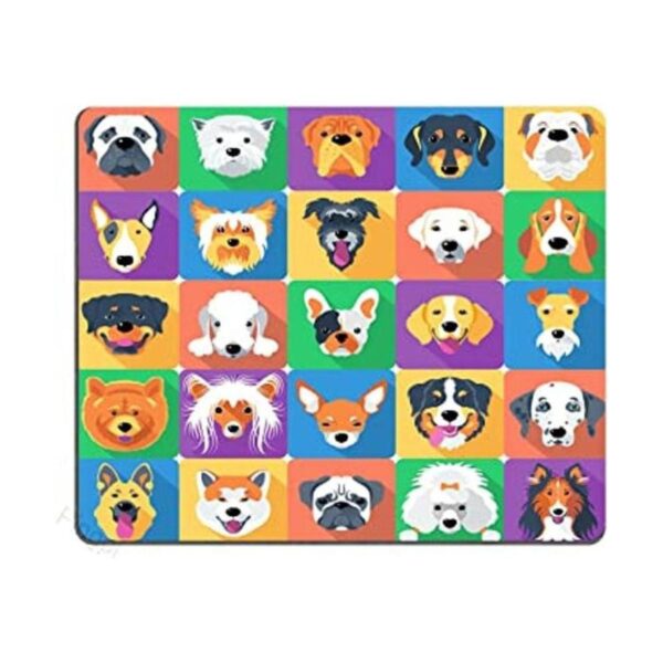 Alfombrilla para ratón con diseño de perro