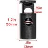 Craft County 14 pulgadas Heavy Duty Barril Cable Lock_3