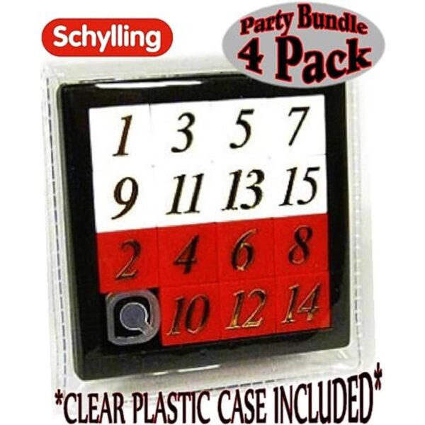Schylling The 15 Puzzle con estuche transparente 4_3