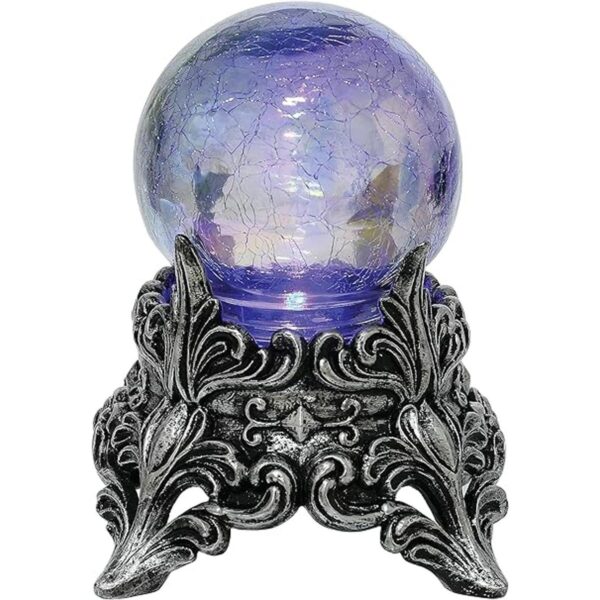 Seasons Decoración de bolas de cristal místico morado_1
