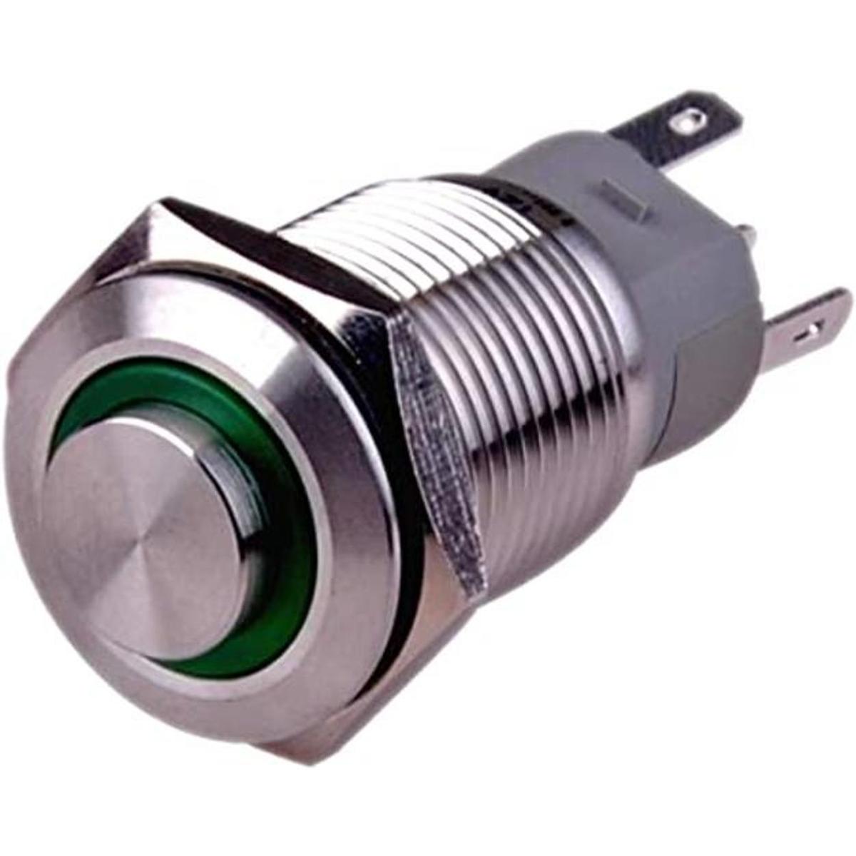 Ulincos Interruptor de botón de cierre U16F2 1NO1NC SPDT