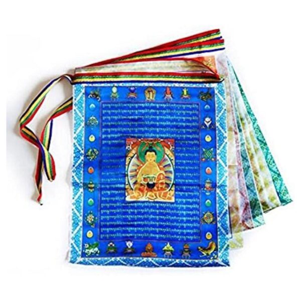 Banderas tibetanas de oración para exteriores bandera de_1