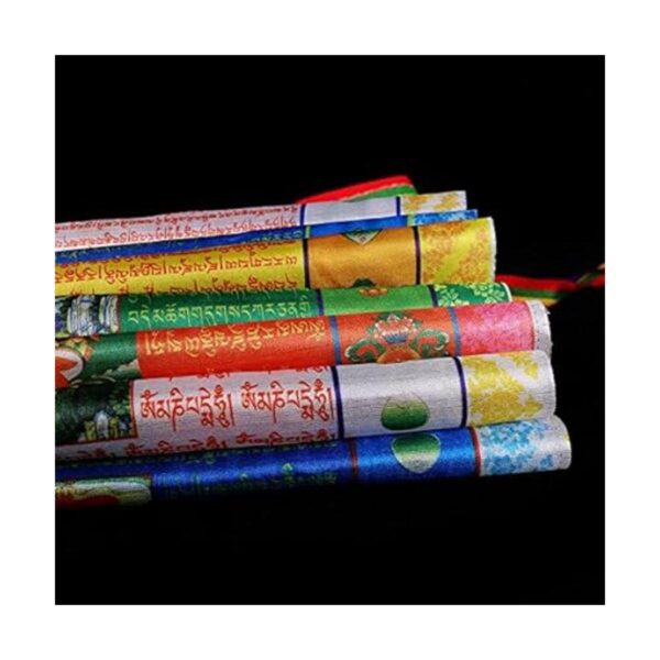 Banderas tibetanas de oración para exteriores bandera de_4
