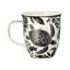 Karma Gifts Taza BOHO en blanco y negro 16 onzas