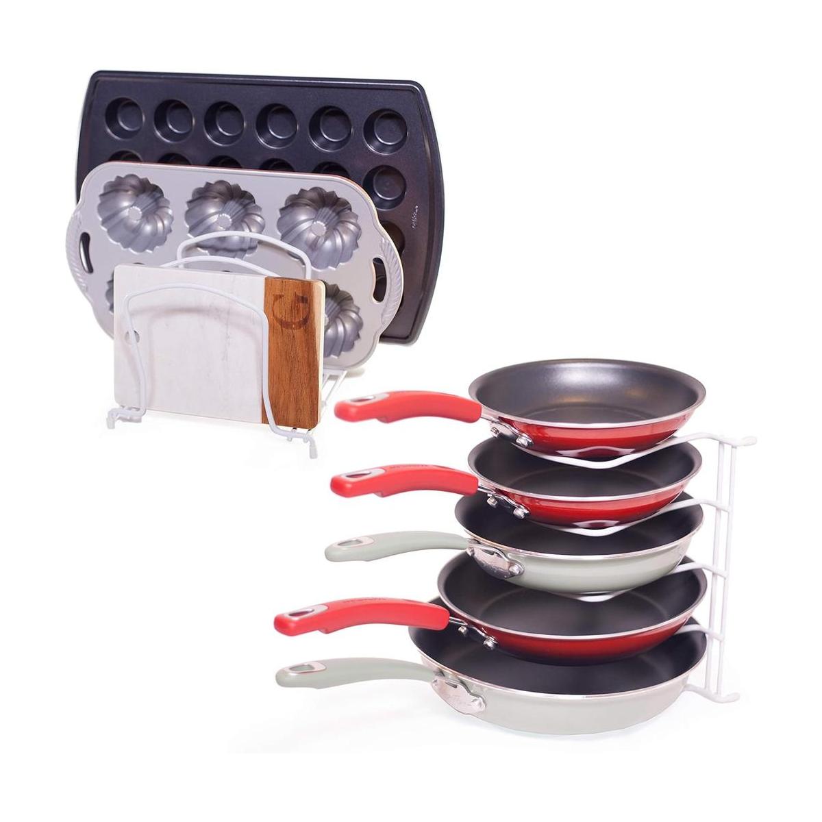 Juego de 2 estantes de cocina para horno utensilios de