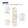 Pro Grade Cubiertas para rodillos de pintura microfibra_3