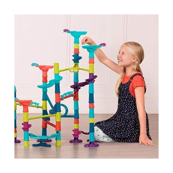 B. toys by Battat Marble Run Juego de juguetes educativos_4