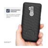 Funda para LG G7 ThinQ con clip para cinturón Encased_5
