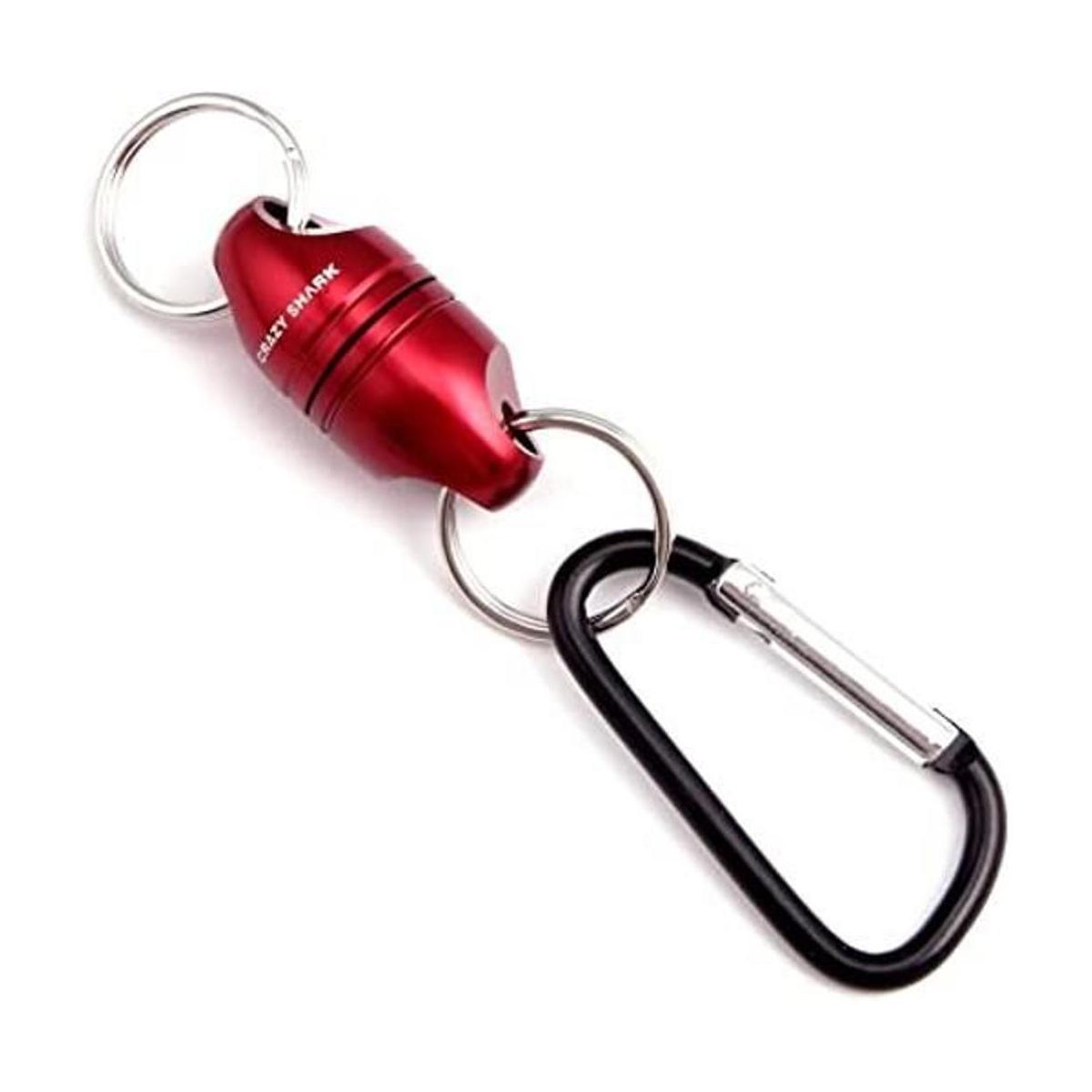 CRAZY SHARK Carcasa magnética de aluminio para pesca con