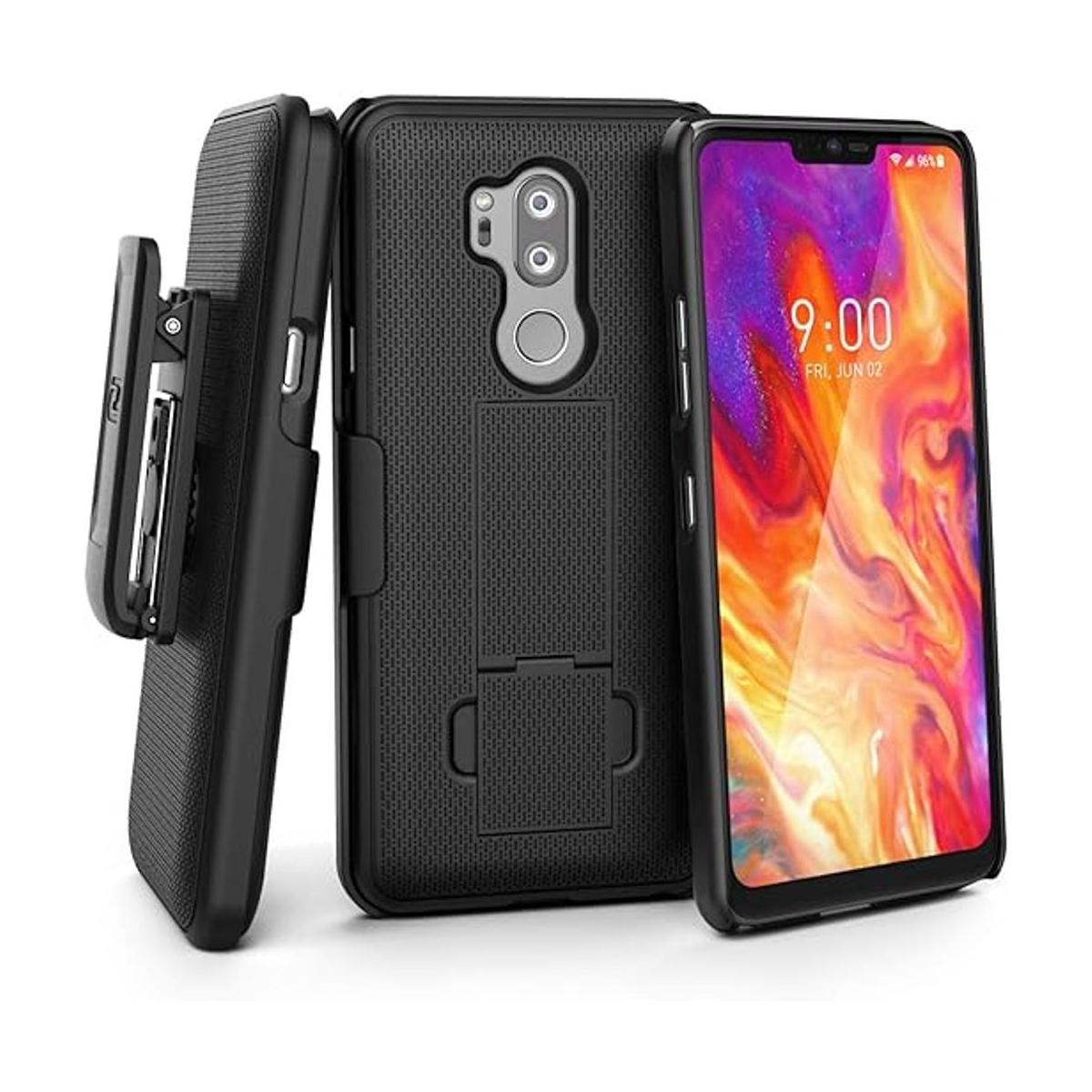 Funda para LG G7 ThinQ con clip para cinturón Encased