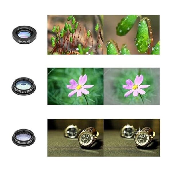 Kit de lente de cámara para teléfono celular 11 en 1_2