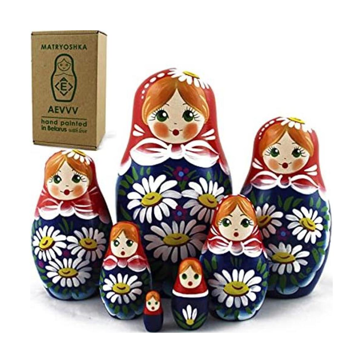 Nesting Dolls Matryoshka Matrioskas Babushka Matruska