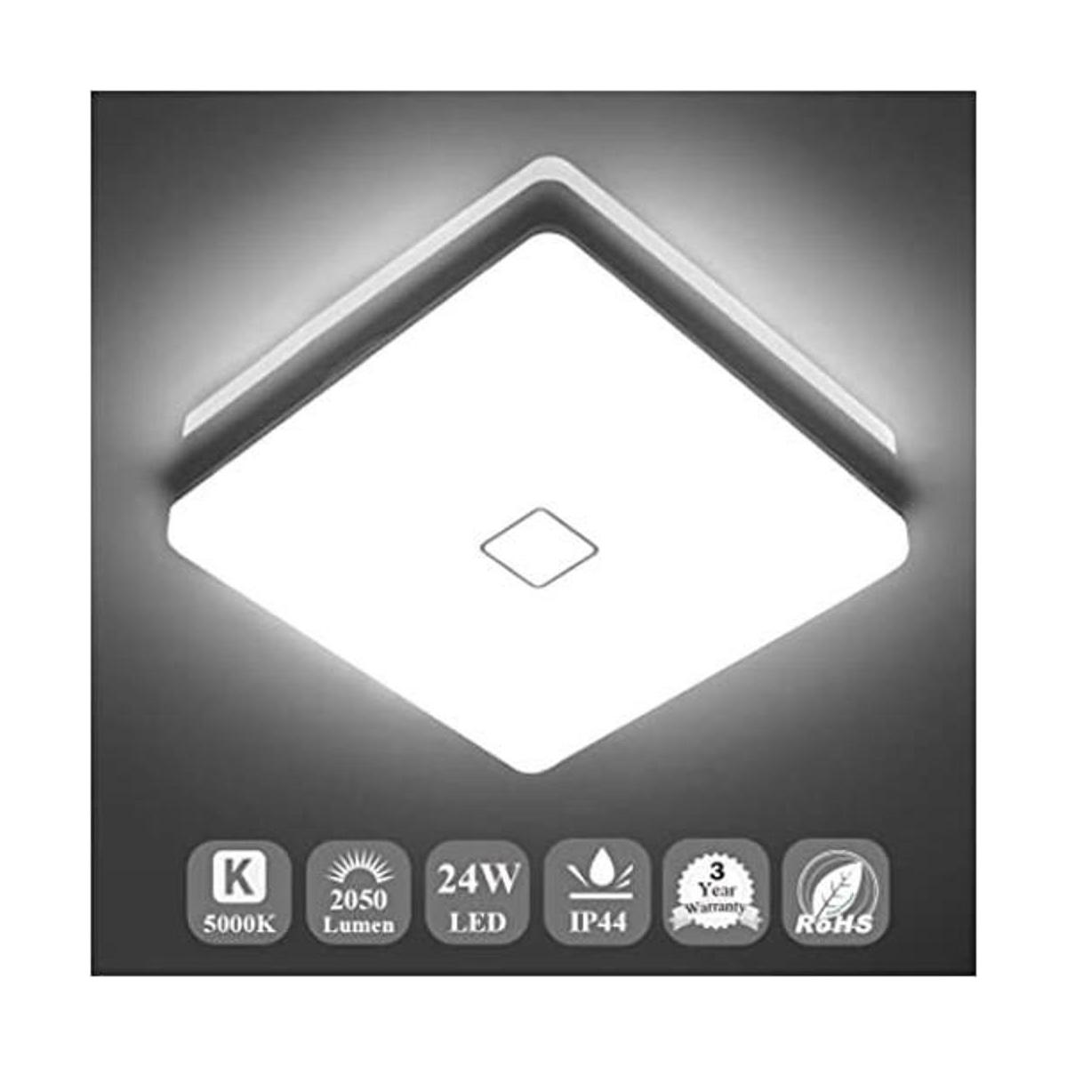 Airand Lámpara de techo LED de 5000 K montaje empotrado