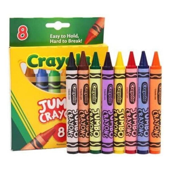 Crayola Paquete de 4 crayones gigantes de 8 quilates_2