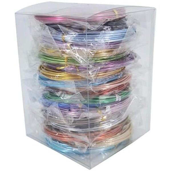 Inspirelle 20 colores de alambre de aluminio para_2