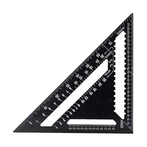 Rafter Square Carpenter Herramienta cuadrada de aluminio_2