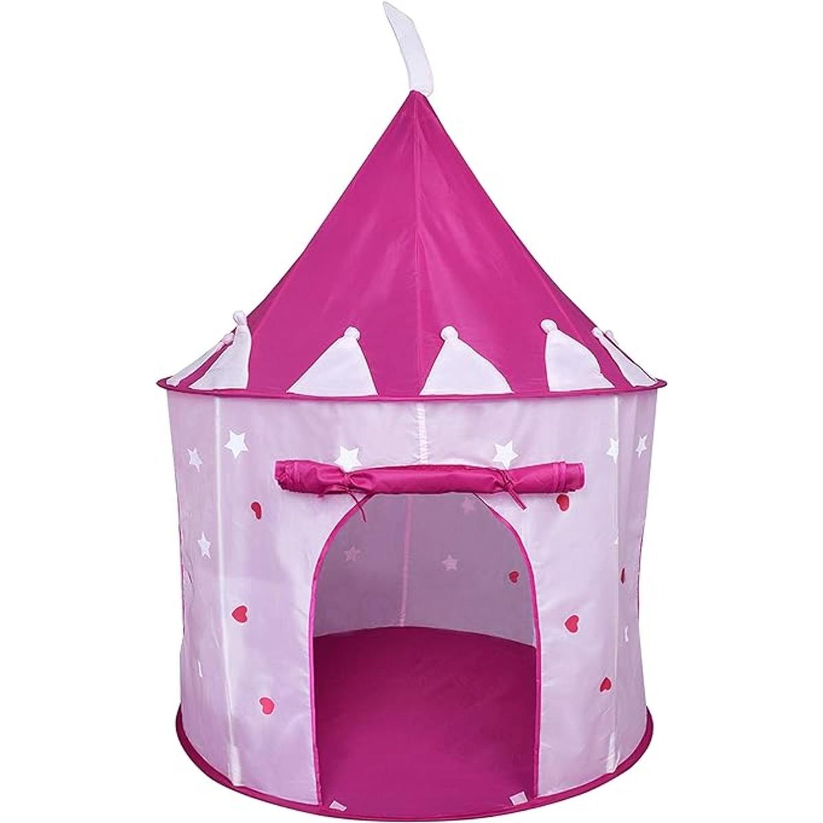 Tienda de campaña de juego de castillo de princesa con