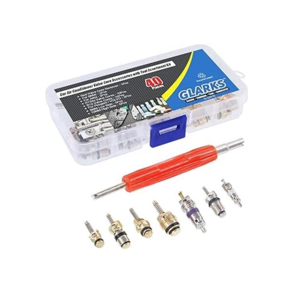 Glarks 40 piezas de aire acondicionado para coche núcleo_5