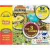Libro de calcomanías mágicas educativas para niños niños_1