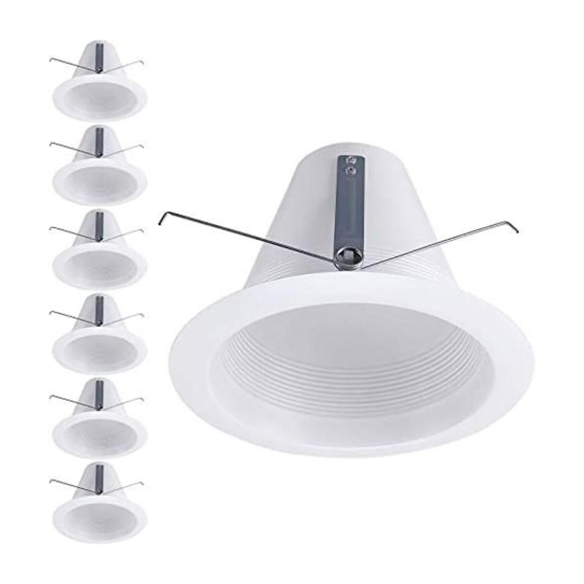 TORCHSTAR Borde empotrado de luz de lata de 6 pulgadas