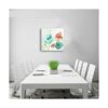 Genius Decor Lienzo decorativo de pared con flores de_4