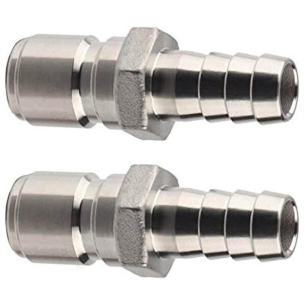 ProMaker 2 conectores macho de acero inoxidable de_3