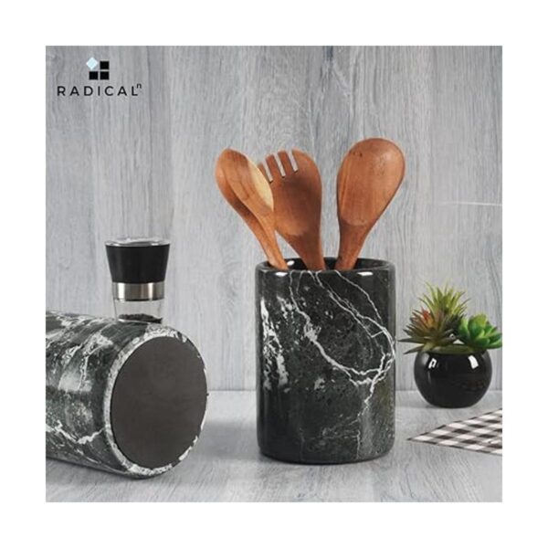 Organizador de utensilios de cocina de mármol hecho a_2
