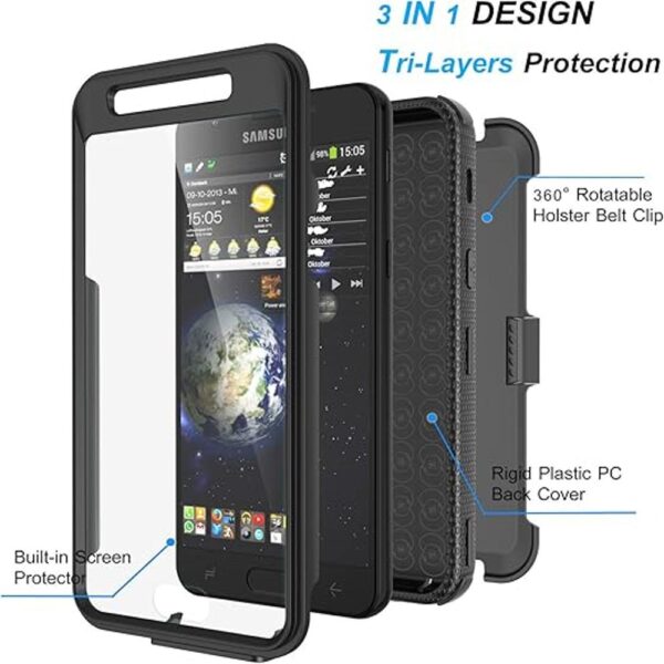 Funda compatible con Samsung Galaxy J3 2018J3 Eclipse_2