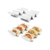 ARTTHOME Juego de 4 soportes para tacos de acero_1