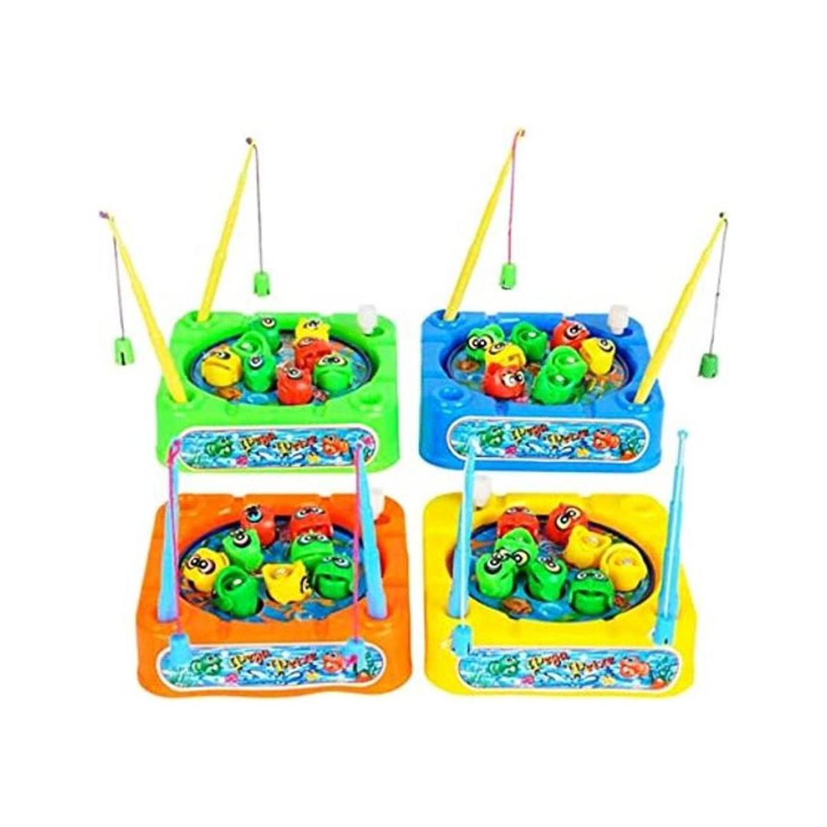 Juego de juego de pesca para niños Gamie WindUp paquete
