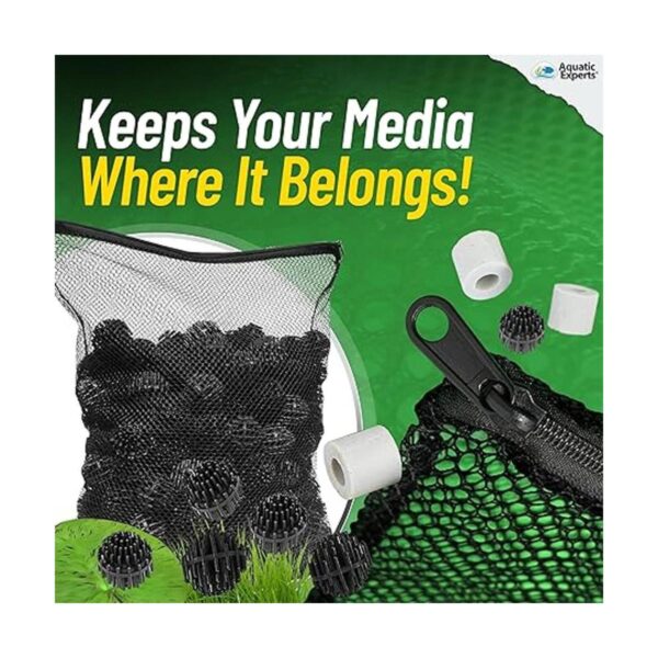 Bolsas de malla para medios filtrantes de bolas_4