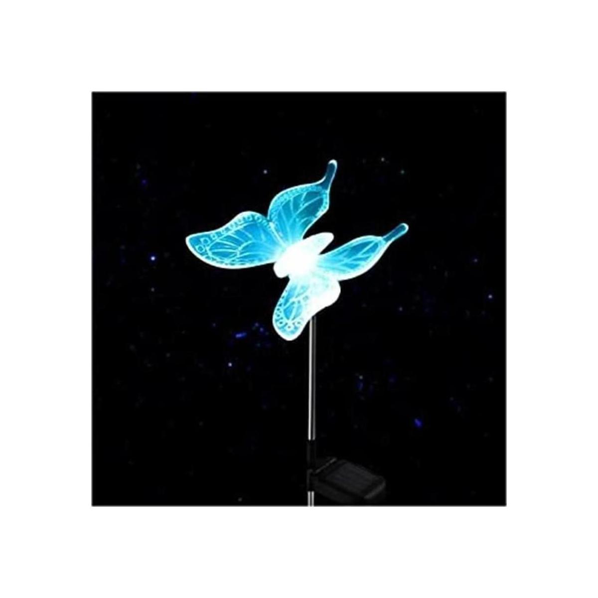 Luz solar de estaca de jardín para exteriores lámpara de