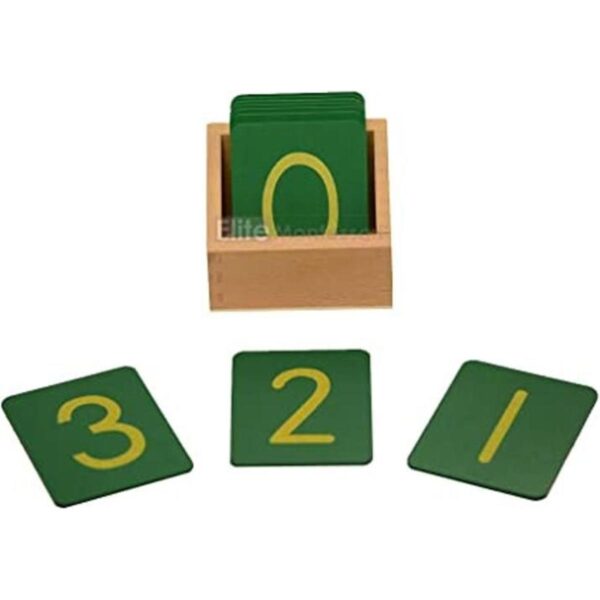 Números de papel de lija Montessori_1