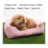 Hollypet Cama para mascotas tamaño pequeño mediano de_3
