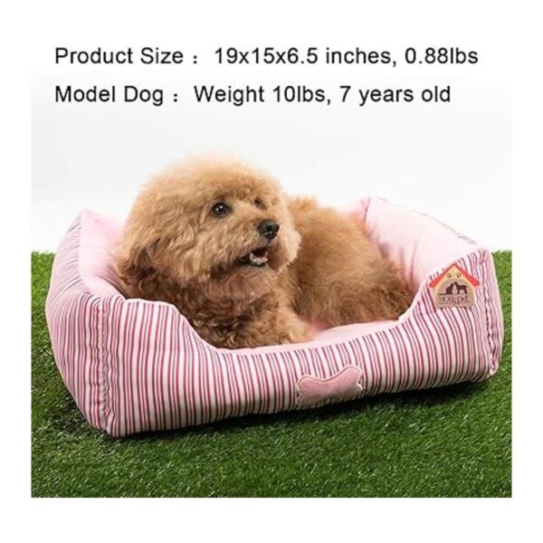 Hollypet Cama para mascotas tamaño pequeño mediano de_3
