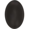 Amerock Perilla de gabinete color negro mate longitud de_3