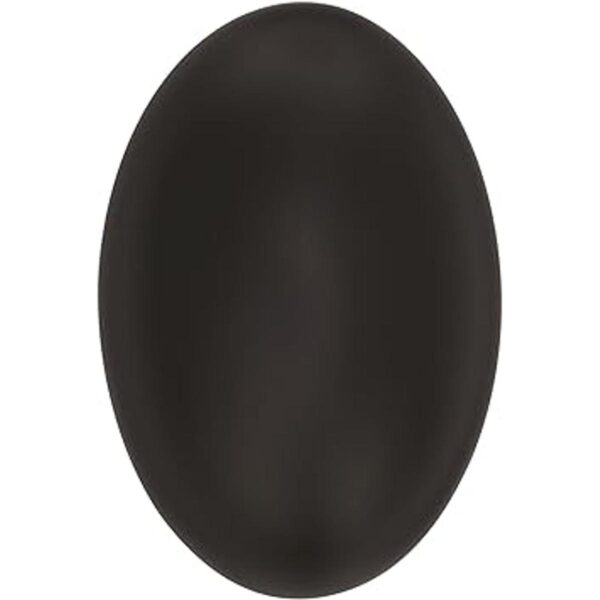Amerock Perilla de gabinete color negro mate longitud de_3