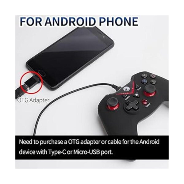 IFYOO V108Red Vone con cable USB Gamepad Joystick para PC_2