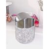 TISHAA Cesta de basura decorativa de tamaño compacto_2