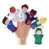 Happy Helpers Finger Puppets Juego de 12 piezas enseña y_5