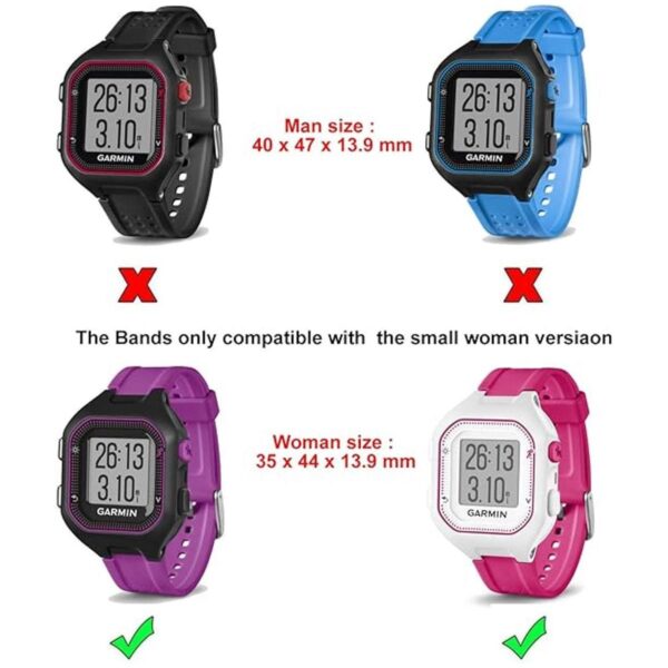 Para Garmin Forerunner 25 Cargador Clip Tamaño Pequeño_2