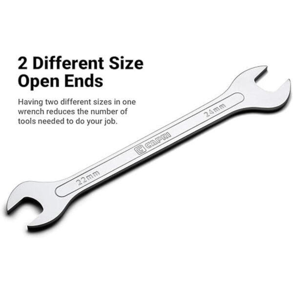 Capri Tools Llave de extremo abierto superfina de 58_5