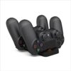Dobe PS4 Dual Charging Dock Compact Station Black for_3
