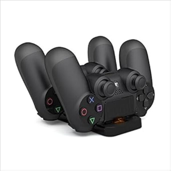 Dobe PS4 Dual Charging Dock Compact Station Black for_3