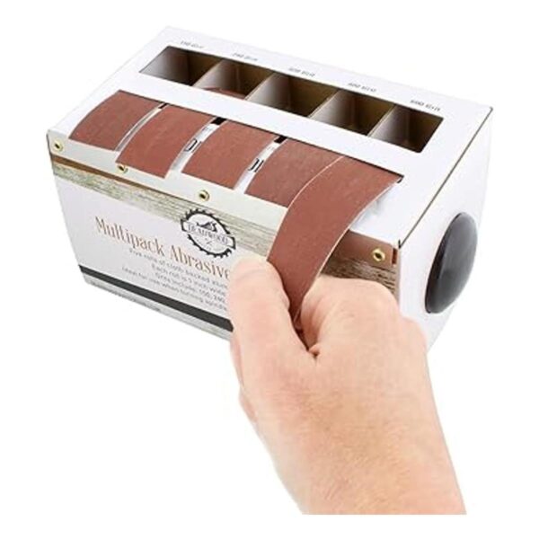 DCT Papel abrasivo de 5 piezas de papel de arena variado