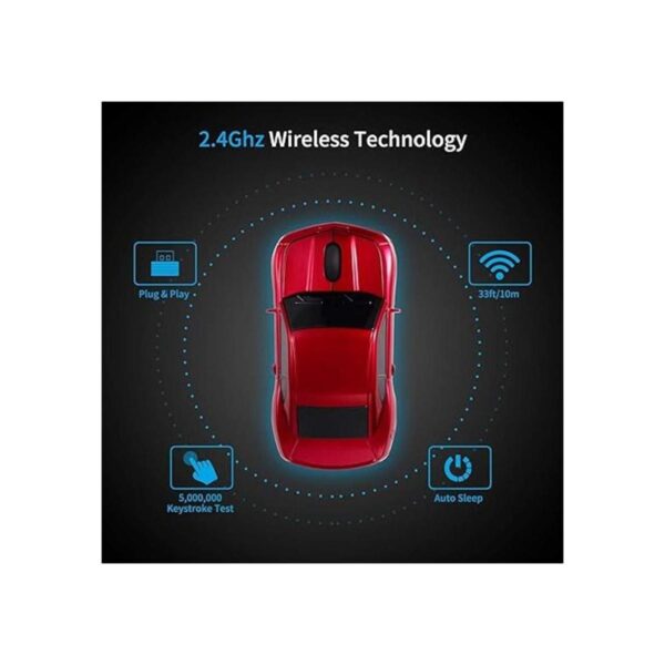 BKLNOG Ratón inalámbrico para automóvil actualizado con_2